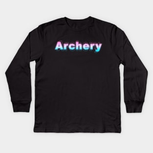 Archery Kids Long Sleeve T-Shirt